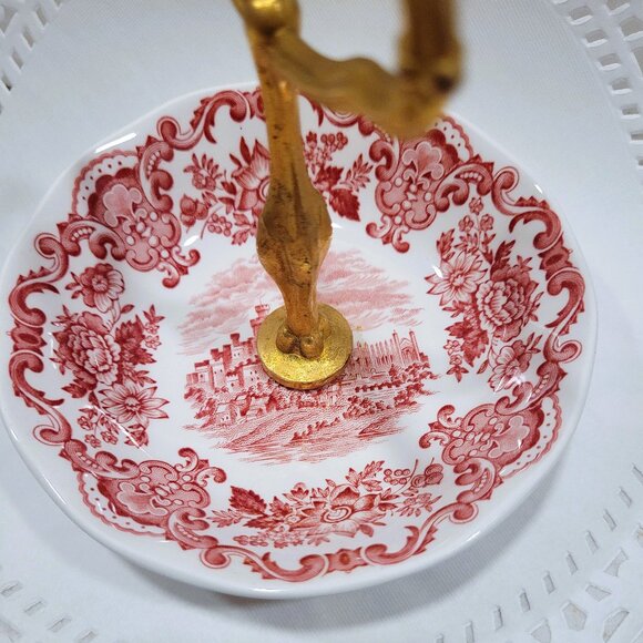 Enoch Wedgwood Serving Dish with Handle "Royal Homes of Britain" 1965 - 1980 - Picture 4 of 6